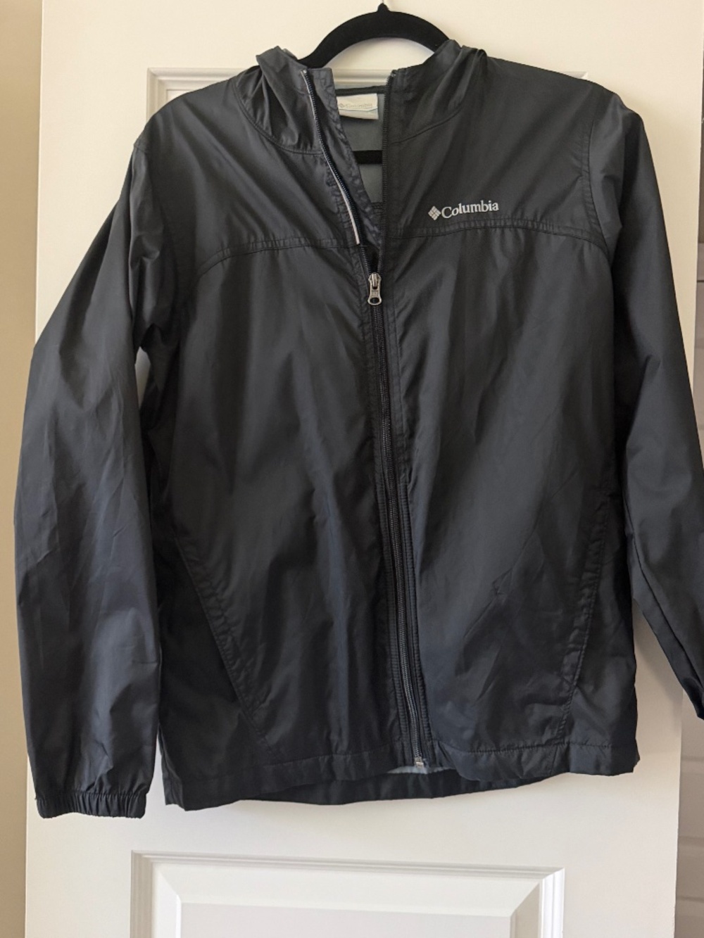 Columbia boys hooded rain jacket